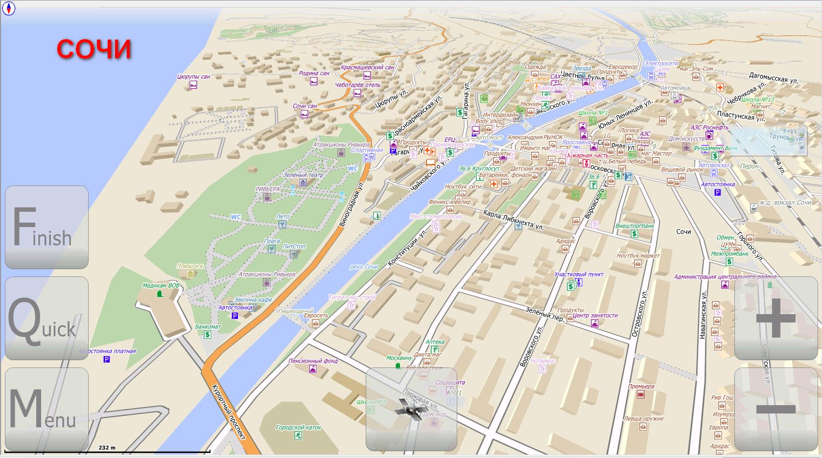 Краснодарский край (июнь 2010г.) » ЛУЧШИЕ КАРТЫ для City Guide, самапрограмма и инструментарий